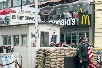 Checkpoint Charlie - a tourist attraction in Berlin