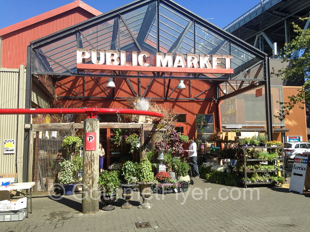 Market entrance.