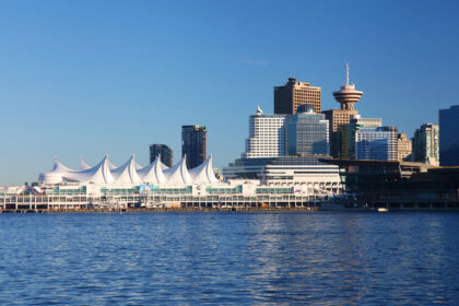 Canada Place and the skyline of Vancouver