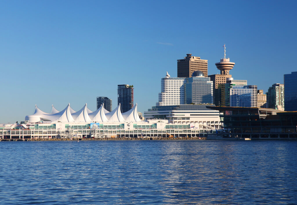 Canada Place and the skyline of Vancouver