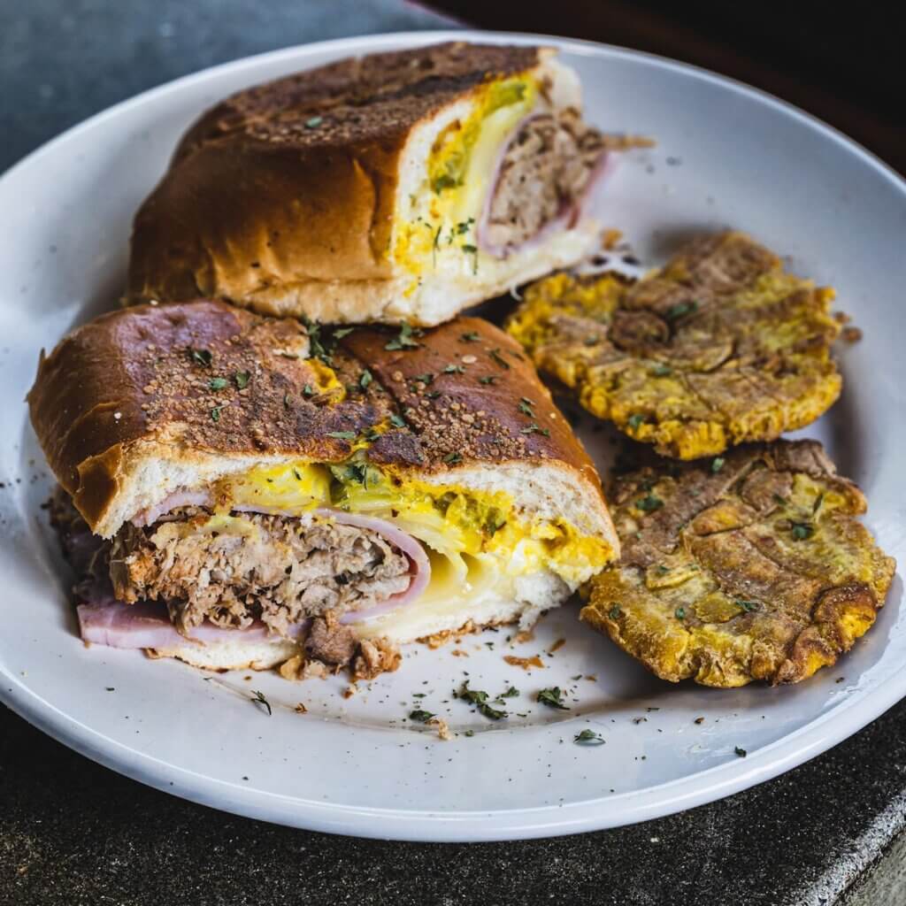 Authentic Cuban sandwich