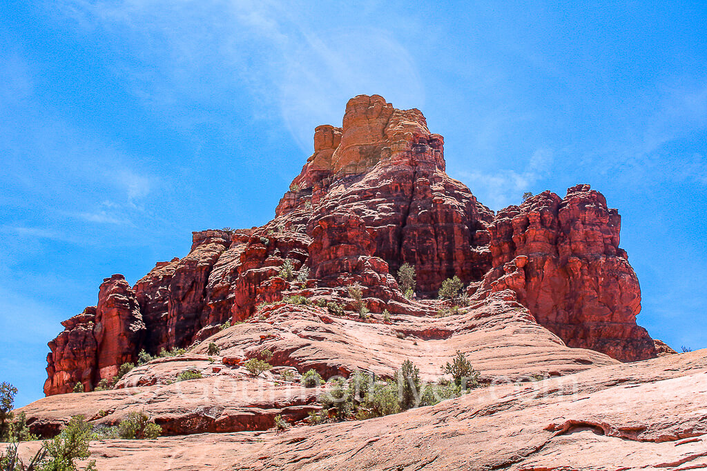 The Bell Rock -- viewed from the trail.