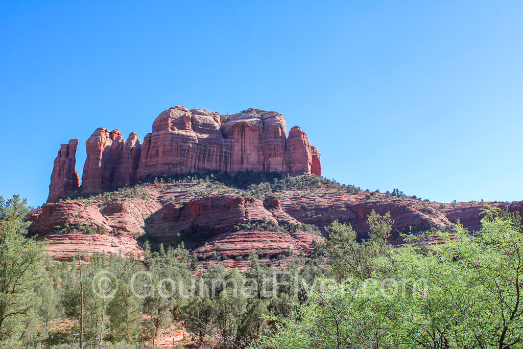 Cathedral Rock -- viewed from the trail.