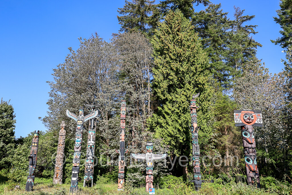 Totem Poles at Stanley Park.